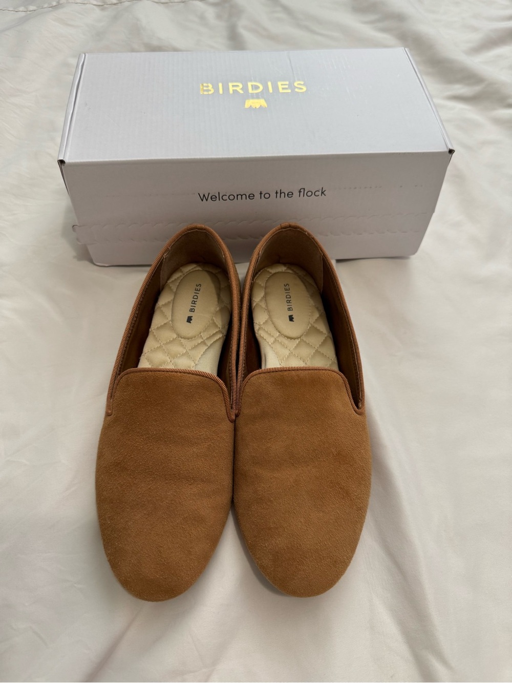 Birdies The Starling Suede Flats